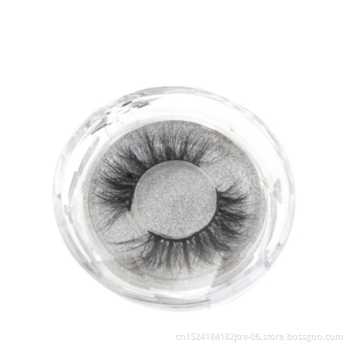 Natural Looking New Products Private Label 6D Mink 25mm Long Eyelash